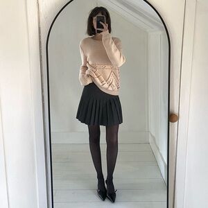 Paul & Joe Sister Bernie Chunky Knit Eyelet Sweater Size 2